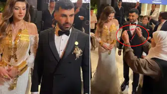 Düğünde dikkat çeken sürpriz! Kayınvalideden geline cip hediyesi