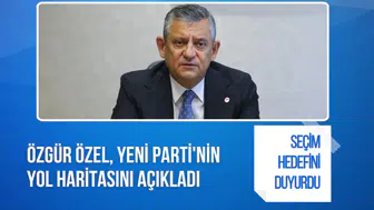 Özgür Özel, Yeni Parti'nin yol haritasını açıkladı: Kurultay ve seçim hedefini duyurdu