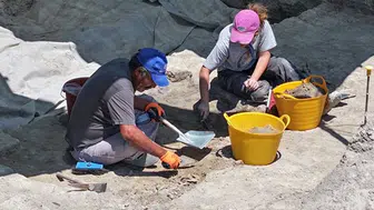 Türkmen Karahöyük'te 3 bin 500 yıllık mühür ve Roma dönemine ait altın muska gün yüzüne çıktı
