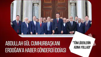 Abdullah Gül'ün Cumhurbaşkanı Erdoğan'a KHK mesajı gönderdiği iddiası gündem oldu