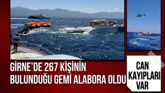 Girne’de 267 kişiyi taşıyan gemi alabora oldu! Can kayıpları var: Ekipler seferber oldu