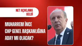 Muharrem İnce'den adaylık iddialarına net yanıt