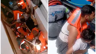 Girne faciasından yeni görüntüler: “Batıyoruz, kaptana söyleyin geri dönsün”