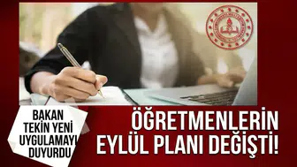 Yusuf Tekin'den öğretmenlere seminer müjdesi! İlk hafta çevrim içi olacak