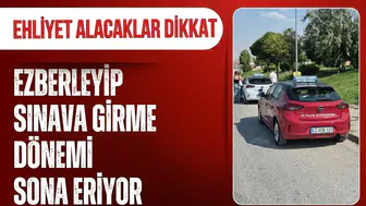 Ehliyet sınavında yeni dönem! Ezber bitecek, adaylar akan trafikte sınanacak