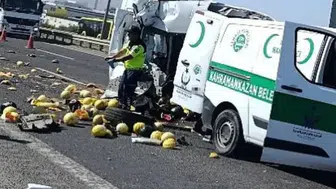 Ankara'da kamyonet kazası: 1 kişi hayatını kaybetti