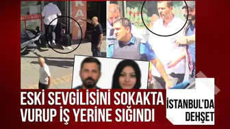 Gaziosmanpaşa’da kan donduran olay: Eski sevgilisini vurdu, silahı başına dayadı