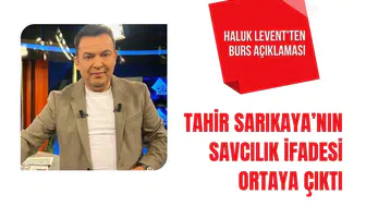 Tahir Sarıkaya'nın savcılık ifadesi ortaya çıktı