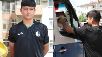14 yaşında limonata satarak ayda 90 bin lira kazanıyor: Hedefi kendi kafesini açmak
