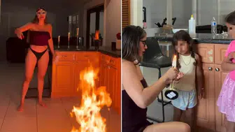 Influencer olma uğruna dehşet: Evini ateşe verdi, çocuklarına sıcak balmumu döktü