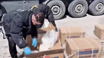Samsun'da tırda 132 kilo uyuşturucu ele geçirildi! Sürücü gözaltında