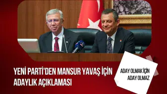 Yeni Parti'den Mansur Yavaş için adaylık açıklaması
