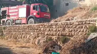 Malatya'da bahçe yangını: Alevler yerleşim yerine sıçradı
