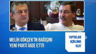 Melih Gökçek’in 1,03 liralık bağışı iade edildi: Yeni Parti’den sert yanıt