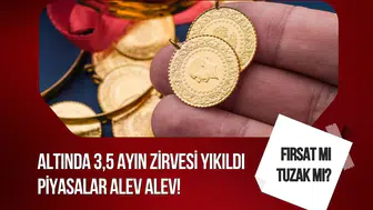 Altında 3,5 ayın zirvesi: Gram altın 7 bin 189 liraya çıktı