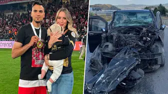Çorum FK’lı futbolcu Atakan Akkaynak ve ailesi trafik kazası geçirdi: Sağlık durumları nasıl?
