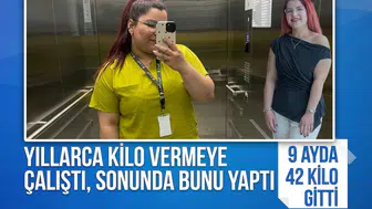 114 kilodan 72 kiloya düştü: Burcu hemşirenin 9 ayda hayatı tamamen değişti