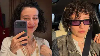 Melike Şahin’den doğum öncesi imaj değişikliği: Saçlarını kısacık kestirdi