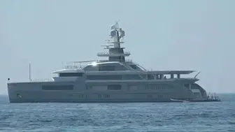 250 milyon dolarlık mega yat Kuşadası’nda! Sahibi Rus milyarder