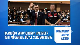 İBB davasında tansiyon yükseldi: İmamoğlu’nun sorusuna mahkeme başkanından müdahale