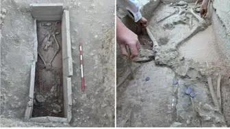 Aspendos’ta 2 bin 400 yıllık güreşçi mezarı keşfedildi