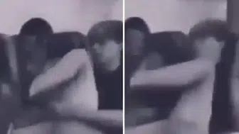 Uçakta kuralları hiçe saydı! Bir anda kendi hareketinin kurbanı oldu