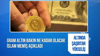 Dolar ve altında yeni haftaya hızlı başlangıç! İslam Memiş gram altında 7 bin 500 lirayı işaret etti