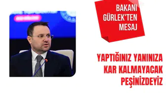 Adalet Bakanı Gürlek'ten mesaj: Yaptığınız yanınıza kar kalmayacak, peşinizdeyiz