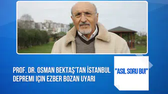 Prof. Dr. Osman Bektaş'tan İstanbul depremi uyarısı: “Asıl soru hangi frekansta ve ne kadar süre sallanacak?”