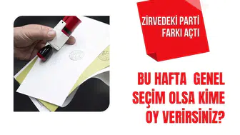 Areda Survey seçim anketini açıkladı: AK Parti yüzde 35 ile ilk sırada