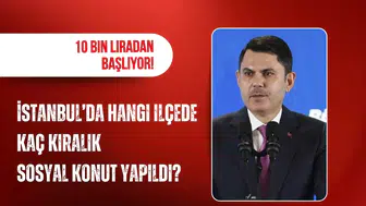 Kiralar 10 bin liradan başlıyor! İstanbul’da hangi ilçede kaç kiralık sosyal konut yapıldı?