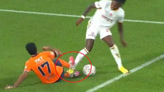Umut Bozok’un Rafael Leao’ya müdahalesi maça damga vurdu