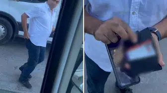 Kadıköy'de trafikte kimlik gösterip sürücüye saldırdı: "Ne yazıyor burada?"