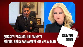 Şinasi Yüzbaşıoğlu İl Emniyet Müdürleri Kararnamesi'nde yer almadı