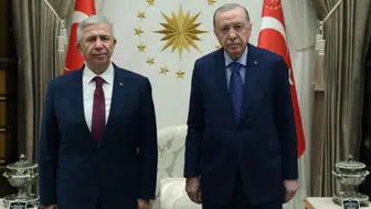 Cumhurbaşkanı Erdoğan Mansur Yavaş’ı kabul etti