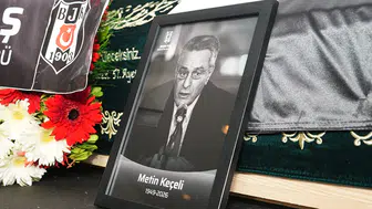 Beşiktaş'ın eski yöneticisi Metin Keçeli'ye Tüpraş Stadı'nda veda