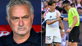 Mourinho basın toplantısına fotoğraflarla geldi: “Zavallı adam baskıyı kaldıramadı”