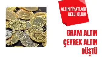 1 Eylül altın fiyatları belli oldu! Gram altın, çeyrek altın düştü