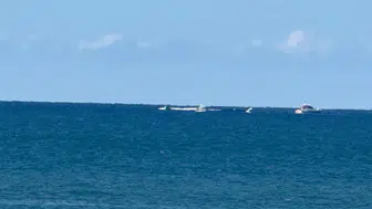 Gürcistan'dan kalkan özel uçak Rize açıklarında denize acil iniş yaptı