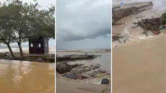 Mudanya’da sağanak yağış: Mahsur kalan 4 kişi kurtarıldı