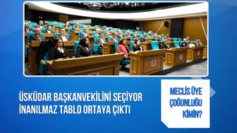 Üsküdar Belediyesi'nde kritik seçim: Başkan vekili belli olacak