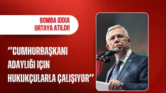 Mansur Yavaş'ın cumhurbaşkanlığı adaylığı için hukukçularla çalıştığı iddiası