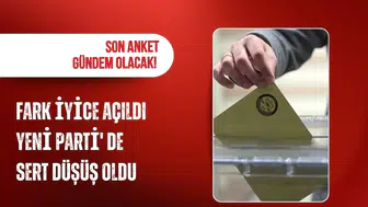 Son seçim anketinde fark 1,43 puana indi: Yeni Parti'de dikkat çeken düşüş