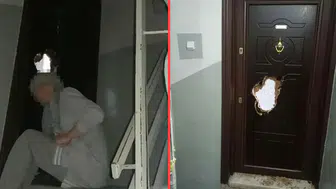 Manisa’da komşusunun çelik kapısını matkapla kırdı: Polis ekipleri kızına ulaştı