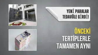 Yeni paralar tedavüle girdi