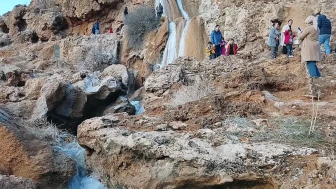 GAP Şelalesi Derik'te yeniden akmaya başladı, üreticiler rekolte beklentisini dile getirdi