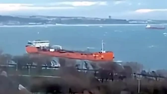 Avcılar açıklarında tanker tehlikesi