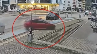 Eğitim sürüşü kazayla bitti: Sürücü adayı fren yerine gaza bastı