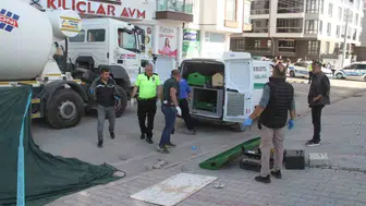 Ağrı'da beton mikseri yayaya çarptı: 1 kişi hayatını kaybetti