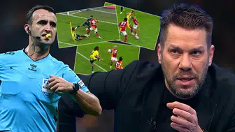 Galatasaray-Fenerbahçe derbisinde penaltı tartışması! Fırat Aydınus pozisyonları değerlendirdi